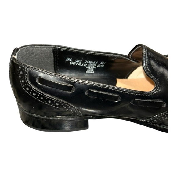 Nunn Bush Leather Black Men's Dress Shoes Vintage Kiltie Tassel Loafers Size 9.5 - Picture 12 of 16